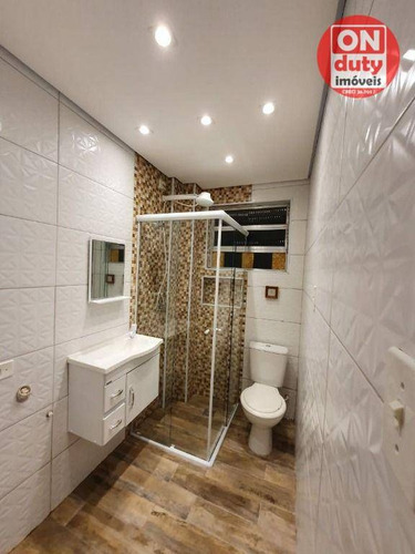 Imagem 5 de 7 de Kitnet Com 1 Dormitório À Venda, 34 M² Por R$ 240.000,00 - Gonzaga - Santos/sp - Kn0227