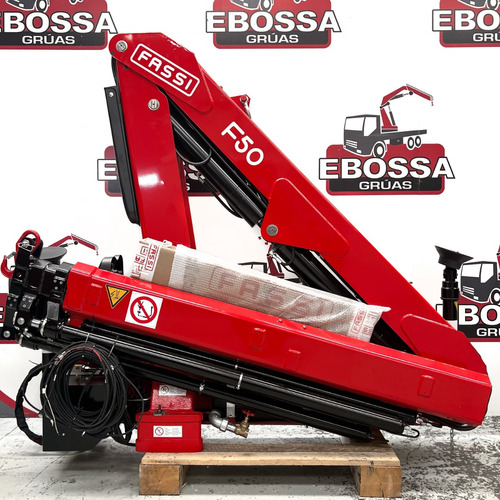 Grua Articulada Fassi F50 De 2.1 Toneladas,