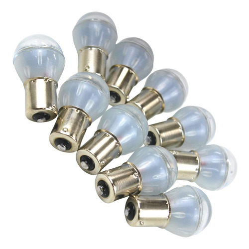 Imagem 6 de 10 de Lâmpada De Led 12v 1 Polo Pino Econtrado Caixa Com 10 Unid
