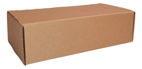 300 Cajas De Carton De 18.5x10x5.5 Cm Microcorrugado Kraft Kraft