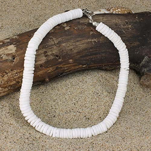 Heishi Puka Shell Surfer Tobillera Hawaiano De Gravedad Cero