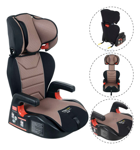 Cadeira, Cadeirinha Infantil Para Carro Burigotto Isofix