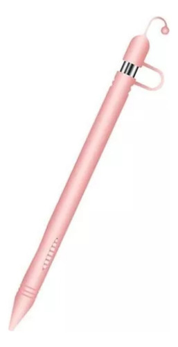 Funda De Silicona Rosa Para Apple Pencil