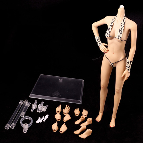 Imagen 4 de 6 de 1:6 Escala Parte Cuerpo Femenino De Vitrinas Para Figuras