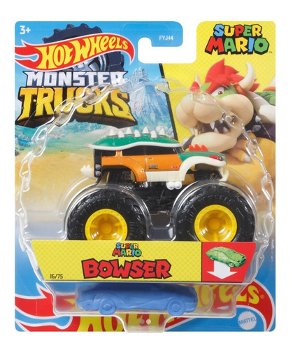 Mattel Hot Wheels Monster Trucks Super Mario Bowser