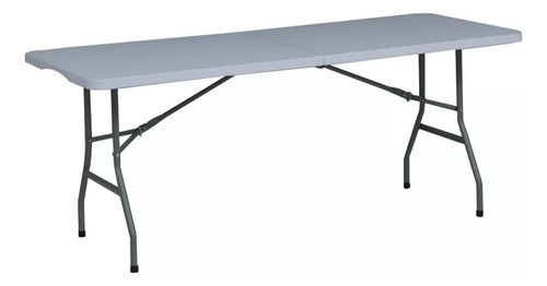 Mesa Plegable Camping Jardin Catering Portatil 180 Cm.