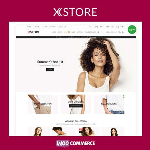 Xstore  Responsive Multi-purpose Woocommerce Theme -permane