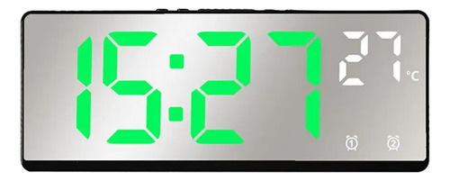 Excelente Reloj De Mesa, Pantalla De Temperatura, Fecha, Sho