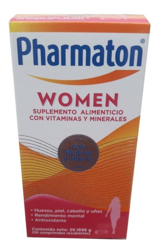 Pharmaton Women 1 Fco. 30 Comprimi - Unidad a $4733