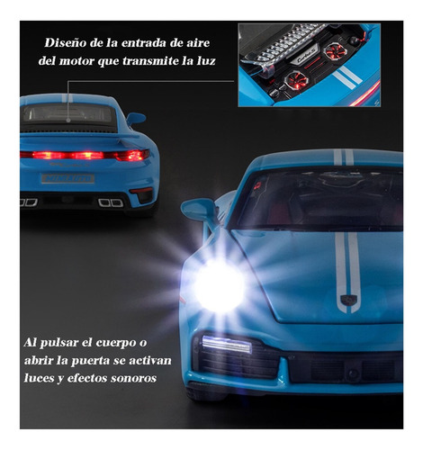 Porsche Supercars 911 S Turbo Modelos Coches De Aleacion