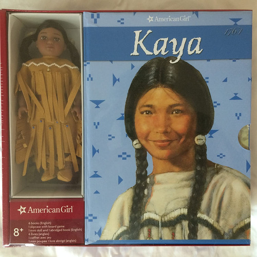 Juego De 6 Libros De American Girl Kaya + Mini Muñeca ...