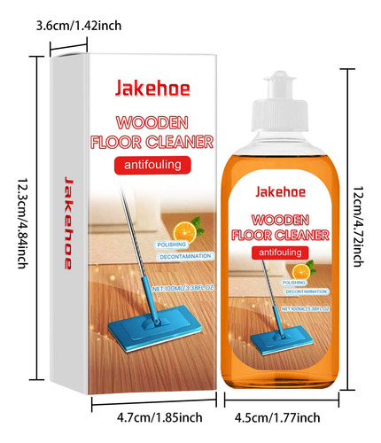 Limpiador De Pisos Espumoso Con Aroma A Naranja Para Pisos D