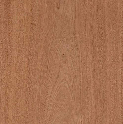 Lámina De Madera Caoba, 24 X 96 Pulgadas, Pelable Y Pegada,