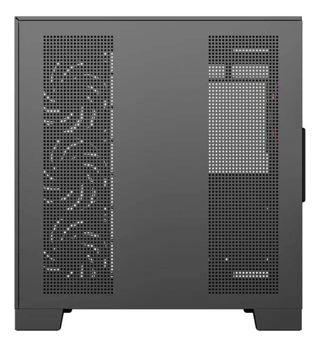 Gabinete Gamer Xyz Tesseract, Vidrio Panorámico 3d, 4x Fans