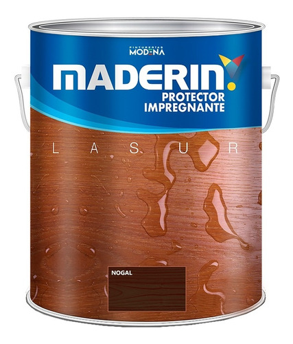 Protector Impregnante Lasur Maderin Tradicional Madera 20 Lt