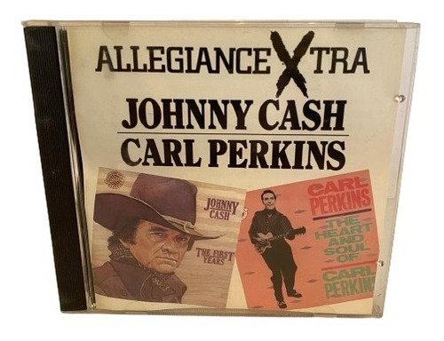 Johnny Cash Carl Perkins Allegiance Extra Cd Us Usado