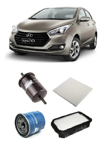 Cambio De Aceite Y Filtros Hyundai Hb20 Petronas 5w40