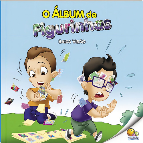 Inclusão Social: Álbum de Figurinhas (Baixa Visão) (Nível 3 / Paradidáticos Todolivro), de Santos, Suelen Katerine A.. Editorial Todolivro Distribuidora Ltda., capa mole em português, 2016