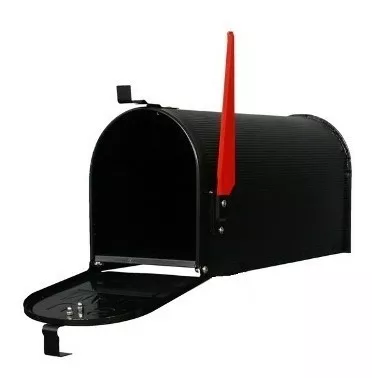 Napier pestillo para donar Buzón Americano Cartas Mailbox 22x17x48 Cm Cartero + Pie