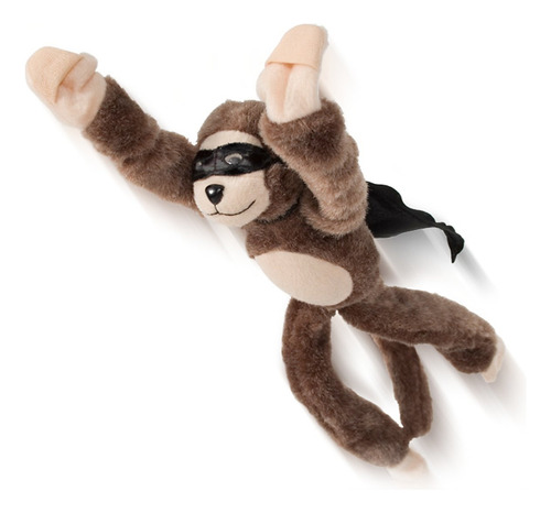 Playmaker Toys Flingshot Flying Monkey Peluche Brown