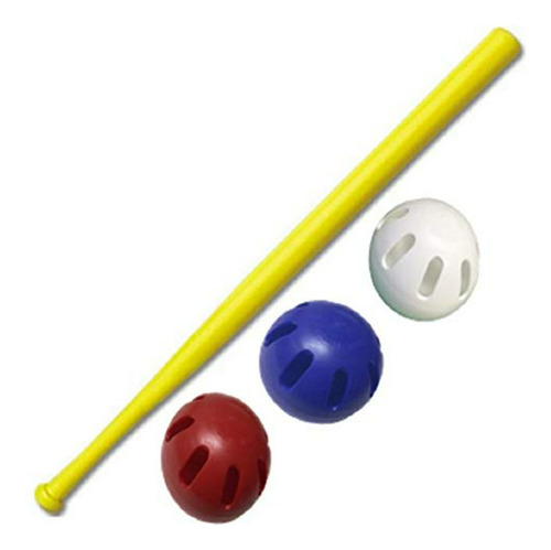 Set De ® Ball U.s.a - Bate De 32  Y 4 Pelotas Oficiales En R