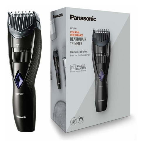 Panasonic Er-gb37 - Recortadora De Barba Eléctrica Para Homb