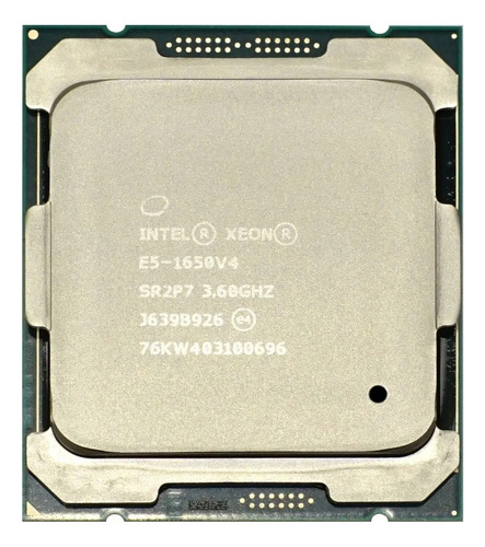 Procesador Intel Xeon E5 1650 V4 6 Nucleos Lga 2011-3 Server