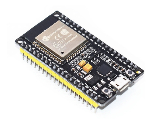 Imagem 1 de 3 de Placa Esp32 Wroom32 Cp2102 Wifi Bluetooth 38 Pinos