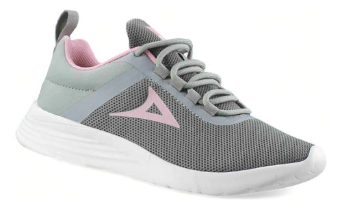 Tenis Dama Sneakers Running Gym Memory Foam Pirma 4517 Gris