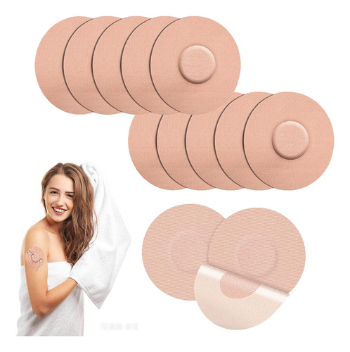 10pc Parches Adhesivos Impermeables Freestyle Sports Sensor