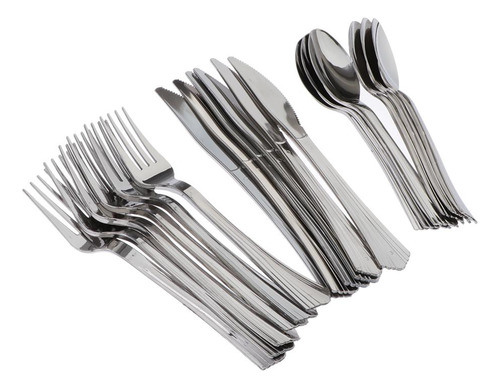 De Cubiertos Desechables 18xlarge, Tenedor De Plástico, ,