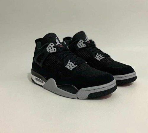 Jordan Air 4 Black Canvas