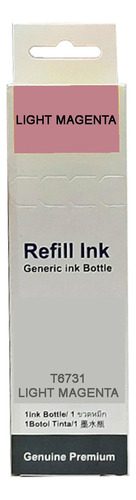 Kit 6 Tintas Premium Refill Para T673 L800 L805 L810 L850