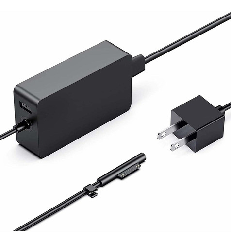 Cargador De 65 W Para Surface Pro, Compatible Con Microsoft 