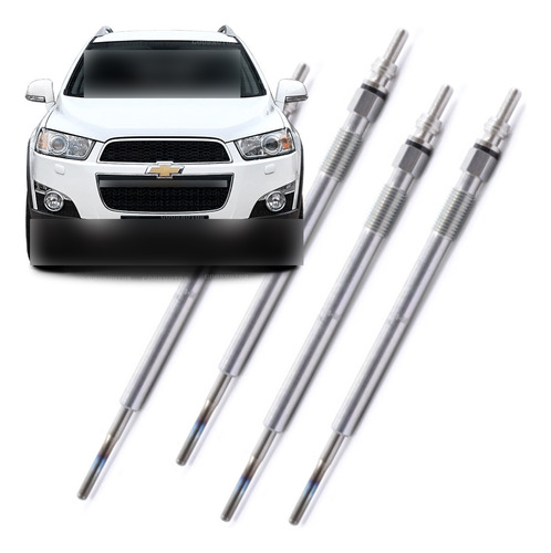 Pack 4 Bujias Incandescentes Chevrolet Captiva 2.2 2011-2018