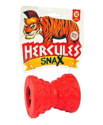 Brinquedo Hercules Ampulheta Porta Petisco Vermelho Cachorro