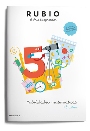 Libro Habilidades Matematicas +5 Aã¿os - Aa.vv