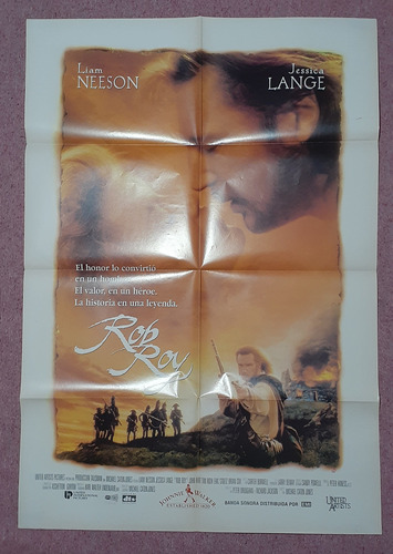Rob Roy (1995) - Poster Afiche Original Cine 100x70