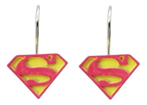 Ganchitos Para Cortina De Baño Superman