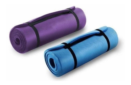 Mat 10 Mm Yoga Pilates Extra Grueso, Largo