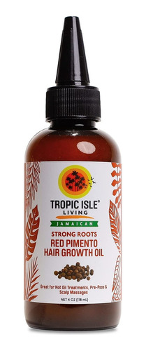 Tropic Isle Living, Aceite De Ricino Negro Jamaicano Y Aceit