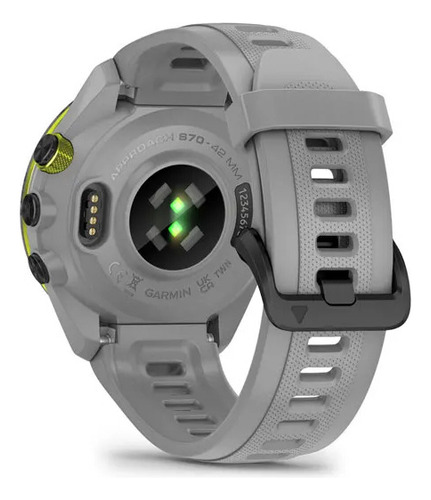 Reloj Gps Garmin Approach S70 42mm Color De La Caja Gris Color Del Bisel Negro