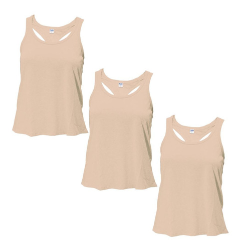 Musculosa Dama Recta Sublimable Subliprint Pack X3 Disershop