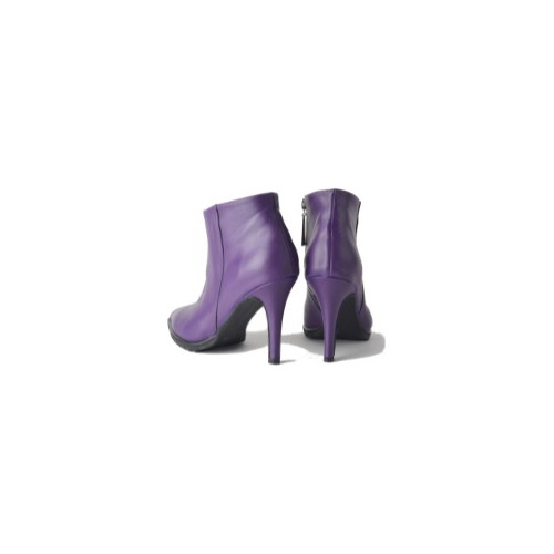 Imagen 8 de 9 de Botas Botinetas De Mujer De Cuero Serpentina - Ferraro -