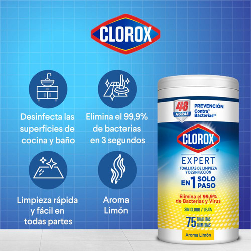 Kit Full 1,8lts : Clorox + Poett
