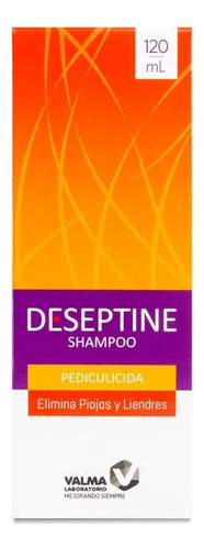 Shampoo Pediculicida Deseptine 165 Ml + Peine De Regalo