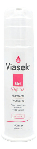 Viasek Gel Vaginal Lubricante Íntimo Hidrata Eurolab 100ml Sabor Original