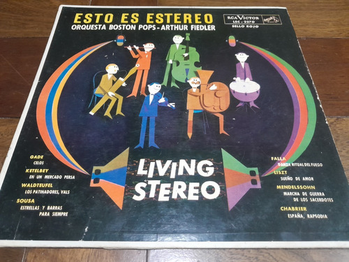 Lp Vinilo - Boston Pops/arthur Fiedler -esto Es Estéreo-1959