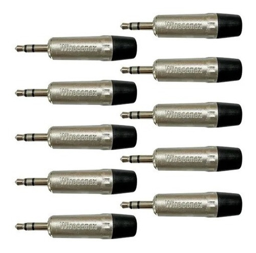 10 Plug P2 Stereo Profissional Wireconex