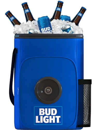 Bud Light Bolsa Térmica Suave Con Altavoces Bluetooth